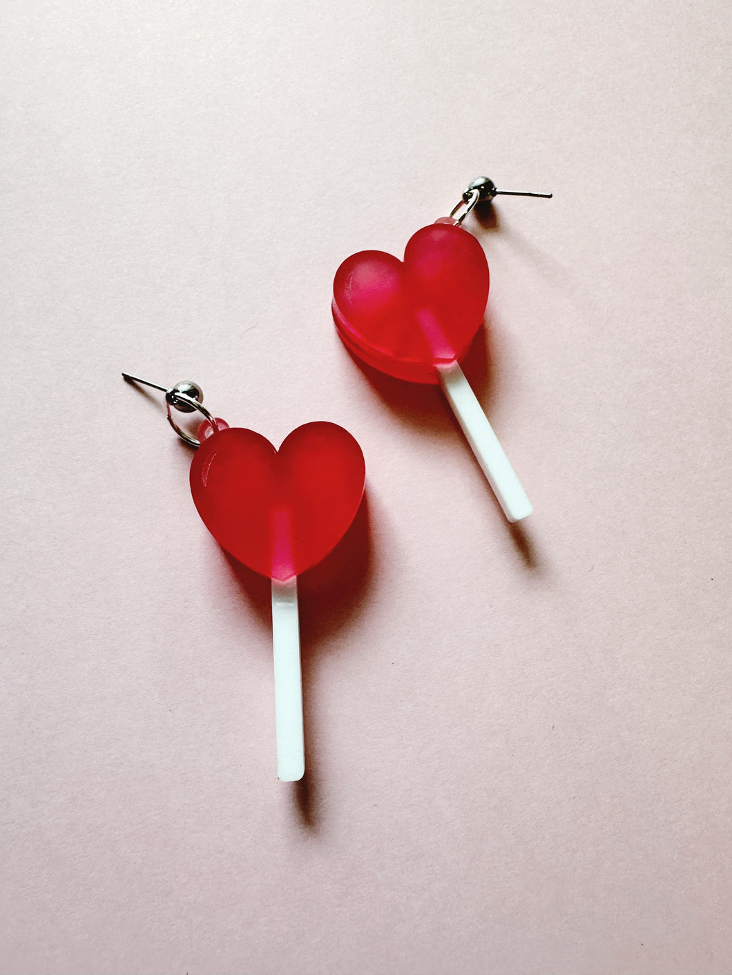 Heart Lollipops