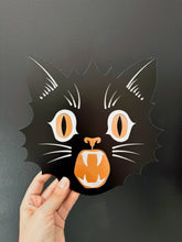 Load image into Gallery viewer, Black Cat Wall Art
