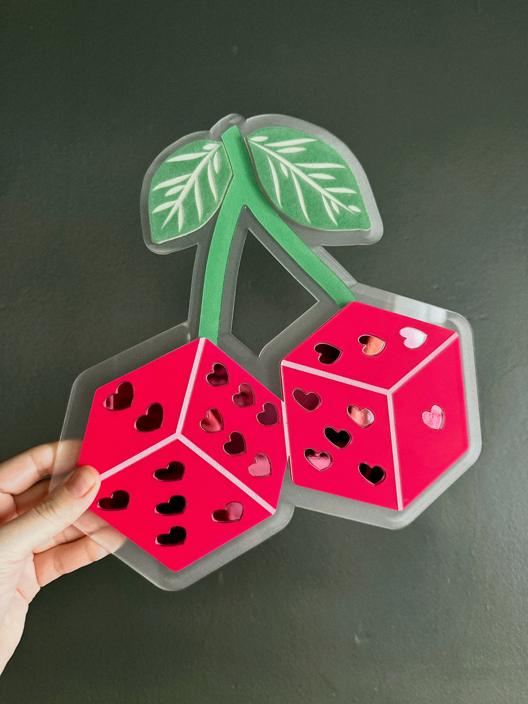 Dice Cherries Wall Art